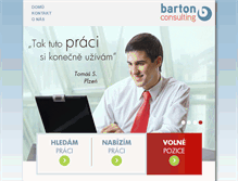 Tablet Screenshot of bartonconsulting.cz